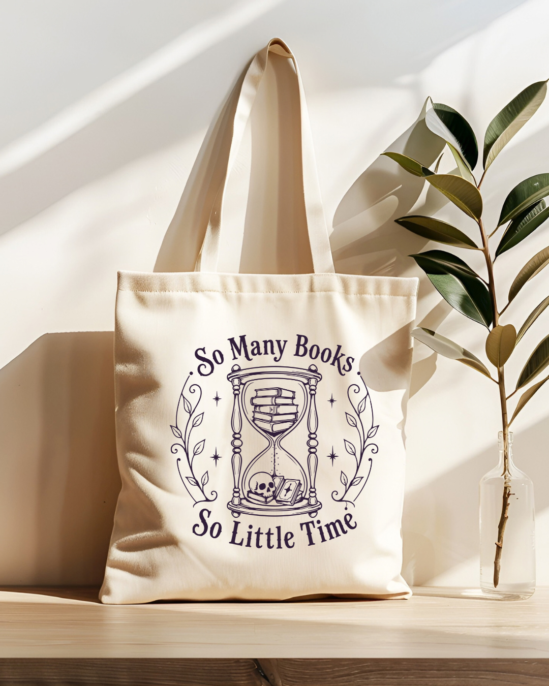 So Many Books So Little Time - Tote Bag
