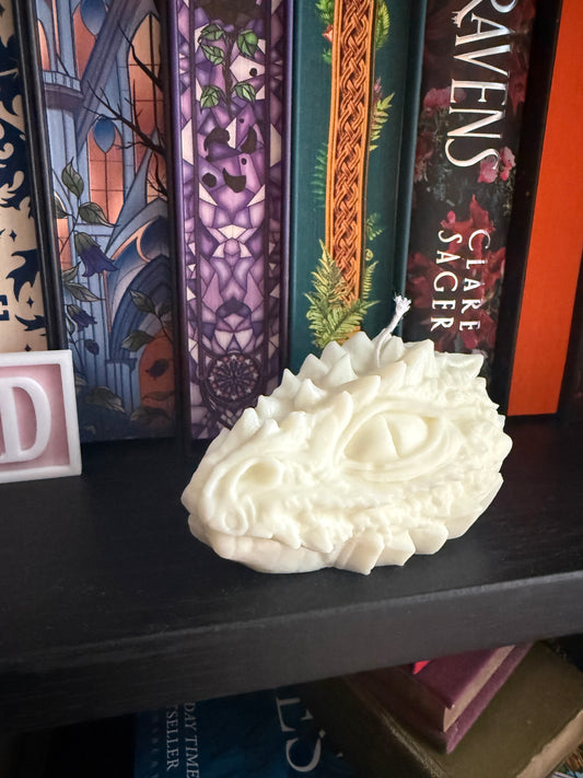 Dragon head - bookish decorative soy wax candle