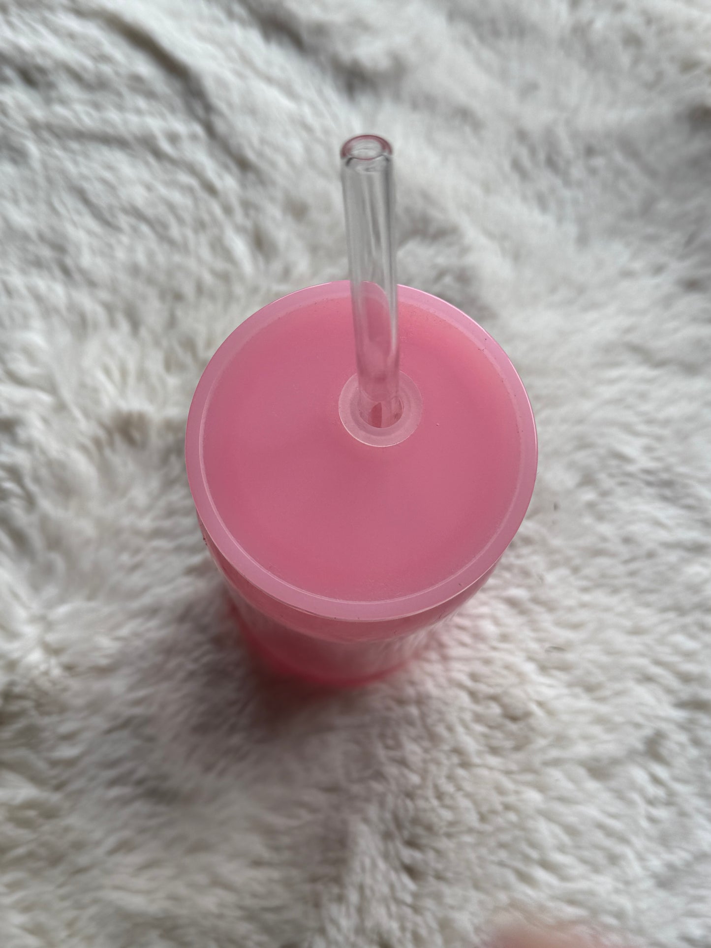 Bookish Libby cup - can glass with straw