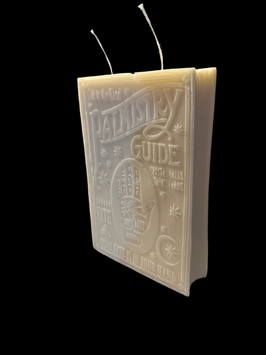 XL Palmistry Book soy wax candle 800g