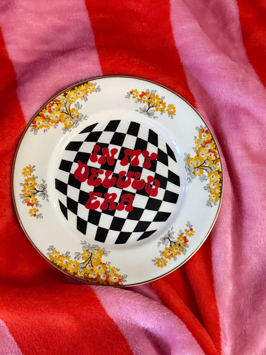 Funny decorative plate