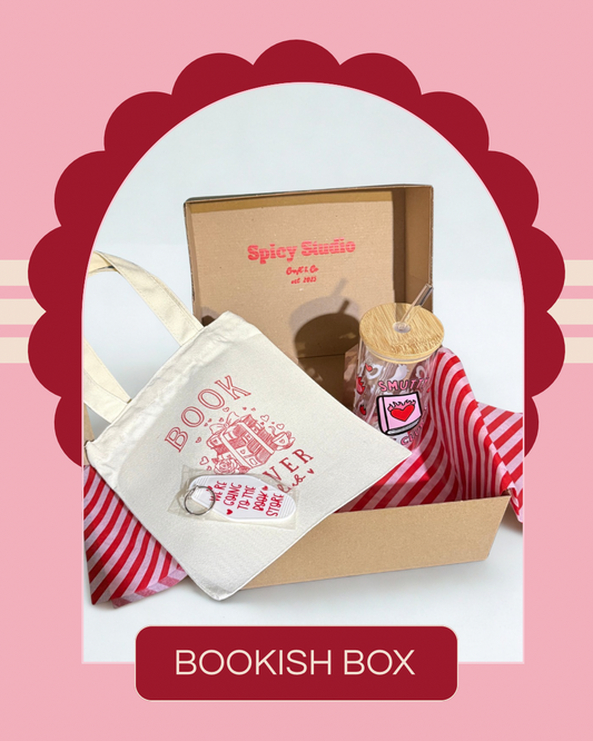 Monthly bookish box -  February Romantasy Edition