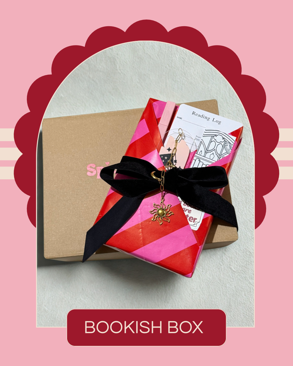 Monthly bookish box -  February Romantasy Edition
