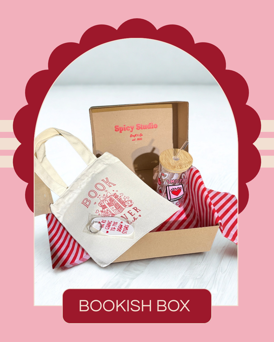 Monthly bookish box -  February Romantasy Edition