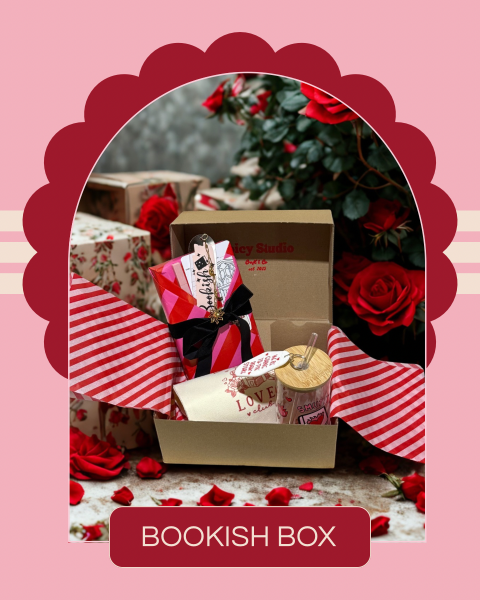 Monthly bookish box -  February Romantasy Edition
